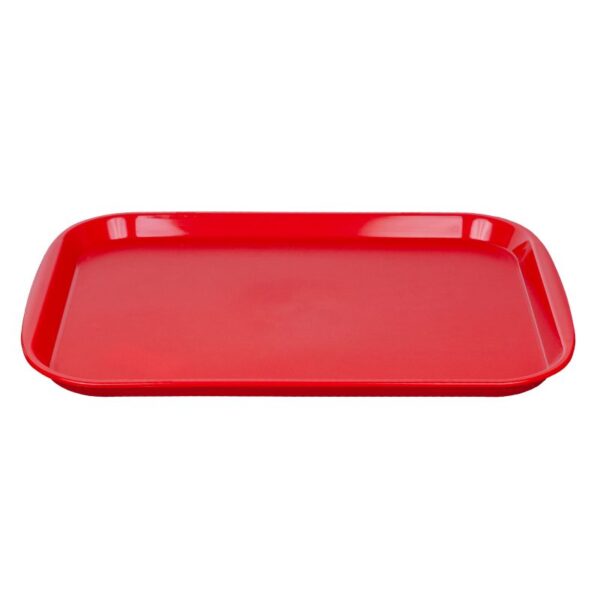 C-PET Rectangular Tray Red (171 x 127 x 35 mm / 470 ml)