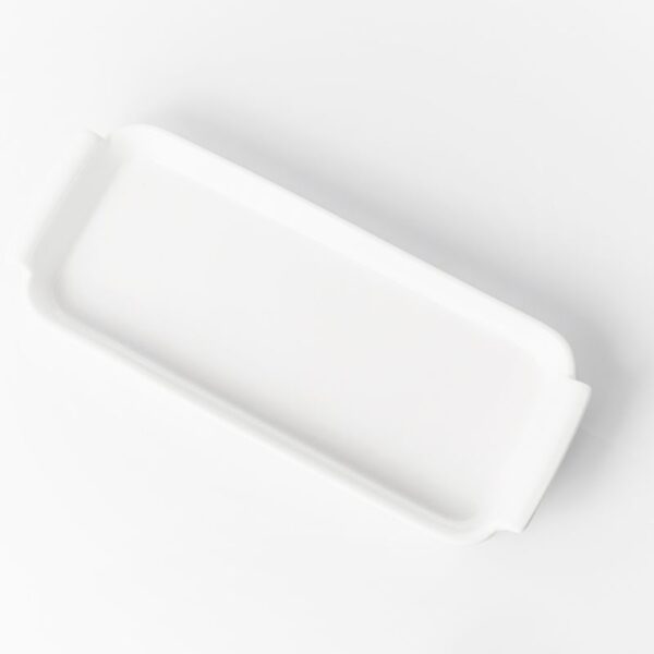 C-PET Rectangular Tray White (160 x 103 x 36 mm / 350ml)