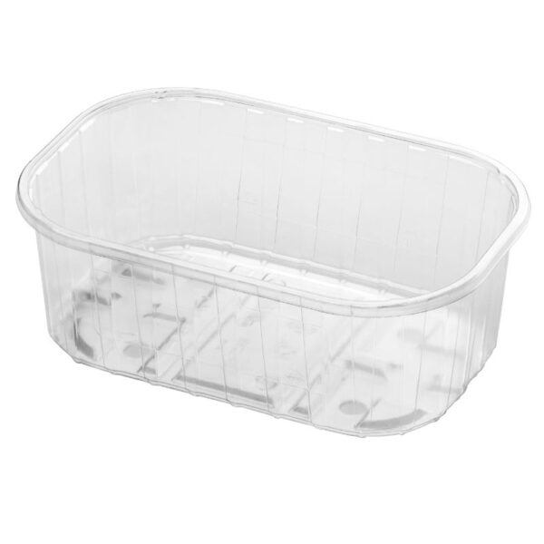 RPET Plastic Clear Lid - Octagon
