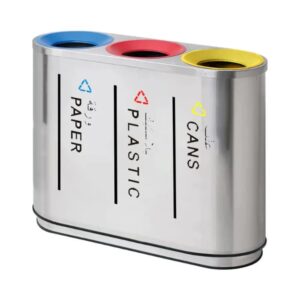 3 Compartment Recycle bin